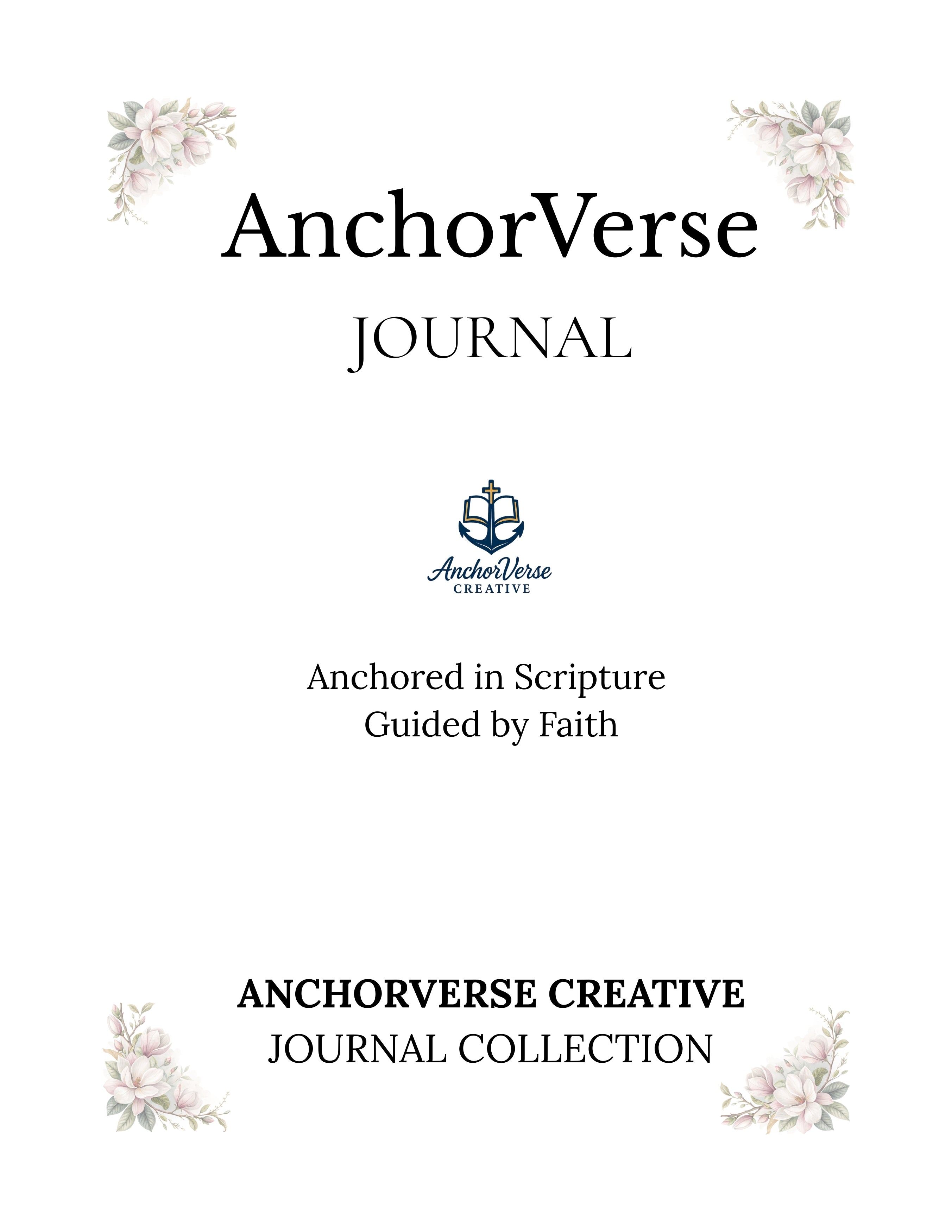 ANCHORVERSE JOURNAL